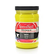 Speedball Fabric Screen Printing Ink Yellow 32 Oz. (4605)