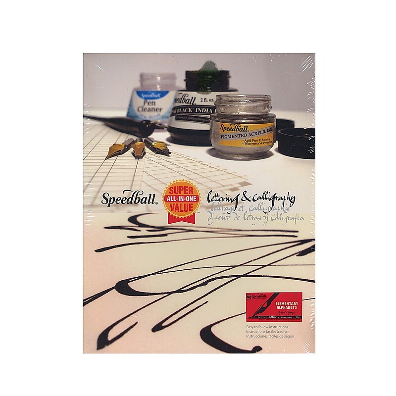 Speedball Super Value Lettering  And  Calligraphy Kit Calligraphy Kit (3060) image 1