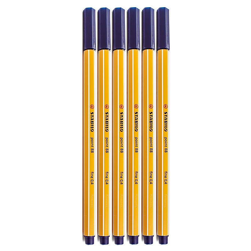 Stabilo Point 88 Pens Night Blue No. 22 [Pack Of 20] (20PK-SW88-22) image 1
