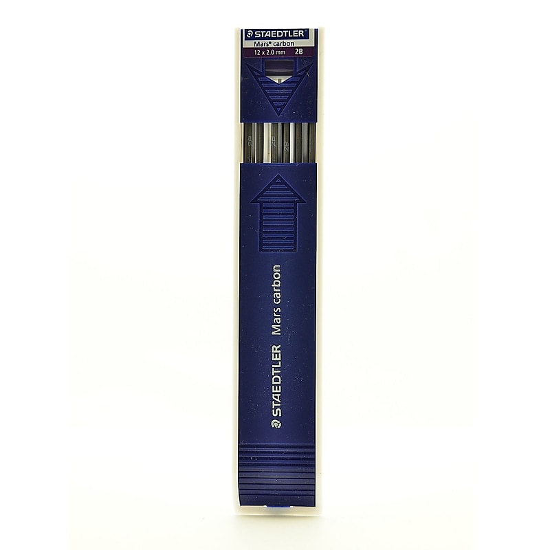 Staedtler Mars Lumograph Lead Refill, 2mm, 12/Leads (72433) image 1