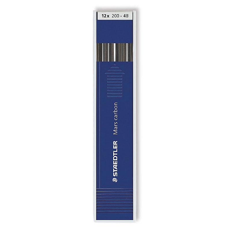 Staedtler Mars Lumograph Lead Refill, 2mm, 12/Leads, 2/Pack (74527-PK2) image 1