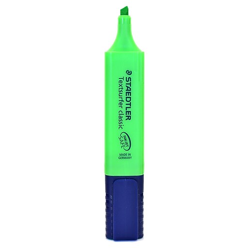 Staedtler Textsurfer Highlighters Green [Pack Of 20] (20PK3645) at Staples