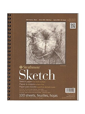 UPC 804551870200 product image for Strathmore Series 400 Sketch Pads 9 In. X 12 In. 100 Sheets [Pack Of 2] (2PK-455 | upcitemdb.com