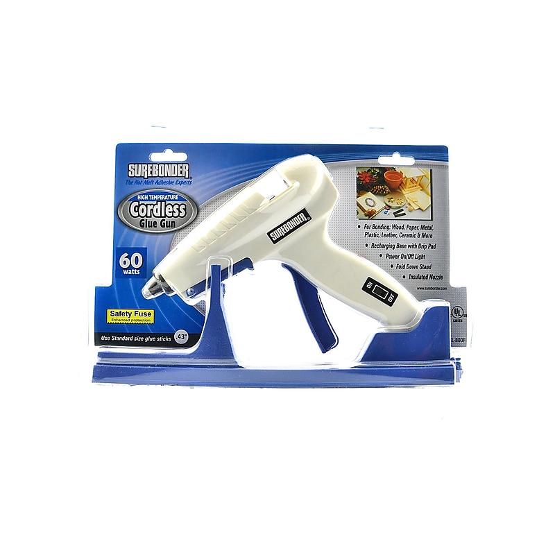 Surebonder Craft Glue Gun, 2 oz., White, 2/Pack (64838-PK2) image 1