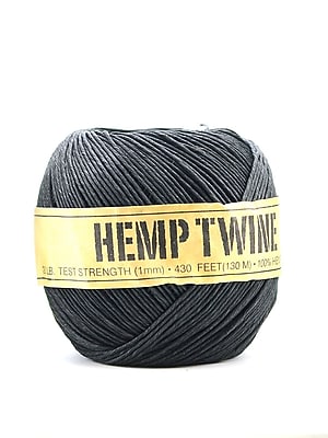 Toner Crafts Hemp Balls #20 400 Ft Black [Pack Of 2] (2PK-85553) Simolary simolary.com