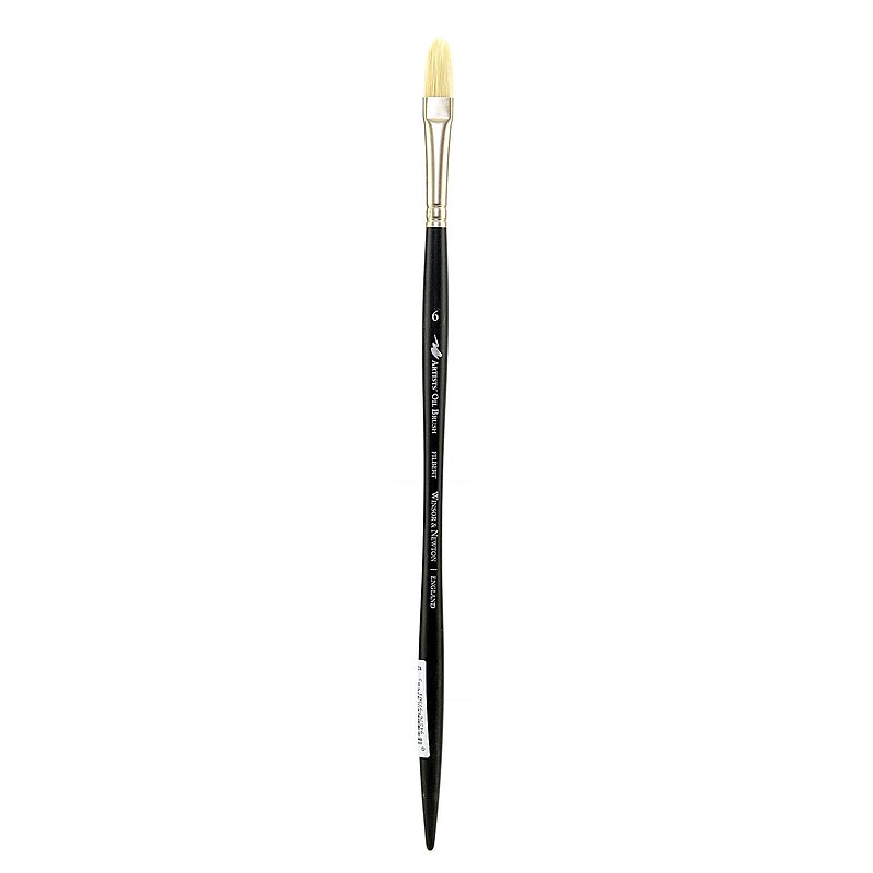 Winsor  And  Newton Artists' Oil Brushes 6 Filbert (5903006) image 1