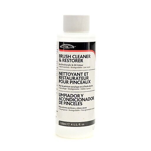 Winsor and Newton Brush Cleaner & Restorer 120 Ml [Pack Of 2] (2PK