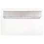 JAM Paper 3.875 x 8.125 Foil Lined Invitation Envelopes, White with Silver Foil, 25/Pack (32430263)~#|#~m004542974_sc7