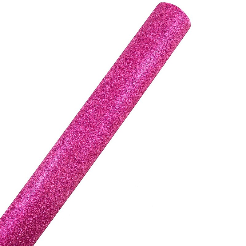 JAM Paper Wrapping Paper, 25 Sq. ft. x 30", Fuchsia Hot Pink (354531239) image 1