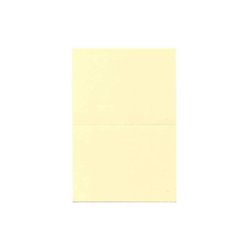 JAM Paper® Blank Foldover Cards, A6 Size, 4 5/8 x 6 1/4, Ivory, 500/Pack (309920B) image 1