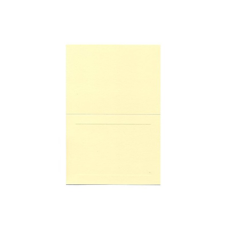 JAM Paper® Blank Foldover Cards, A6 Size, 4 5/8 x 6 1/4, Ivory Panel, 500/Pack (309932B) image 1