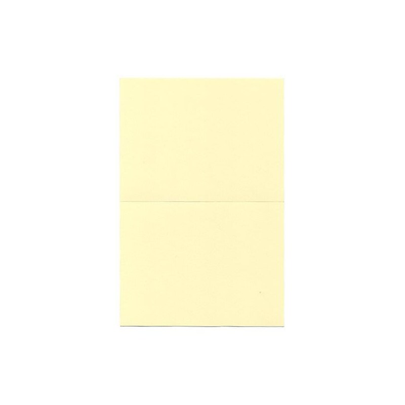 JAM Paper® Blank Foldover Cards, A7 Size, 5 x 6 5/8, Ivory, 500/Pack (309940B) image 1