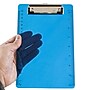 JAM Paper Plastic Clipboard, Memo Size, Blue (331CPMBU)~#|#~m004543405_sc7