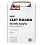 JAM Paper Plastic Clipboard, Memo Size, Clear (331CPMCL)~#|#~m004543411_sc7