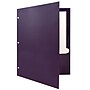 JAM Paper Laminated Glossy 3 Hole Punch Two-Pocket Folders, Purple, 6/Pack (385GHPPUA)~#|#~m004543520_sc7