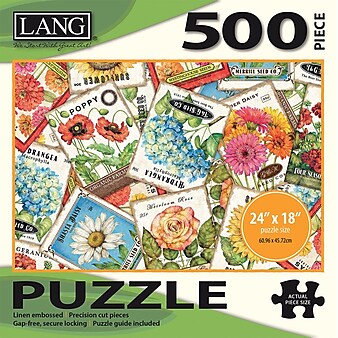 LANG Seed Packets 500 Piece Puzzle (5039122)