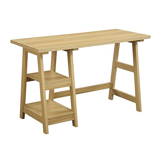 Shop Staples For Convenience Concepts Inc Trestle Desk Home