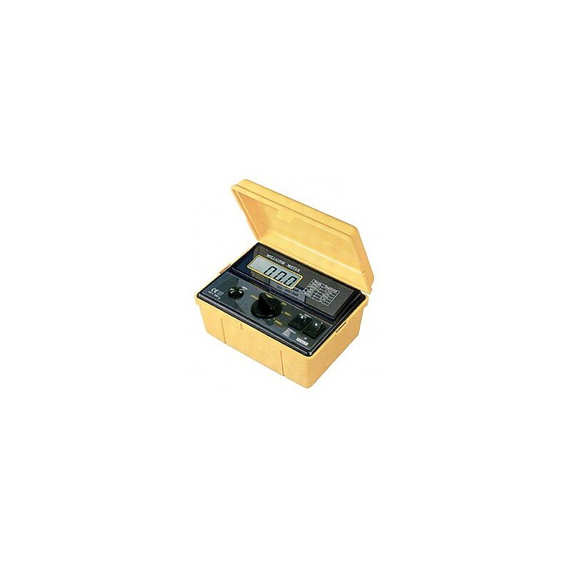 Reed Instruments K5090 Digital Milli-Ohmmeter, 110V, Yellow image 1
