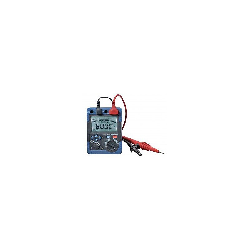 Reed Instruments R5002 Digital High Voltage Insulation Tester, Blue image 1