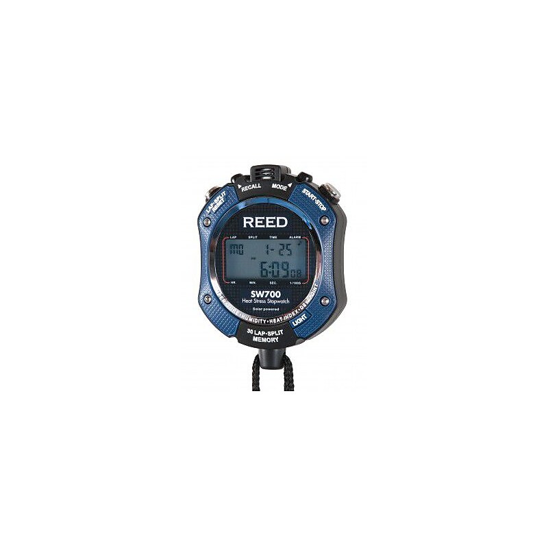Reed Instruments Heat Stress Stopwatch, Blue/Black (SW700) image 1