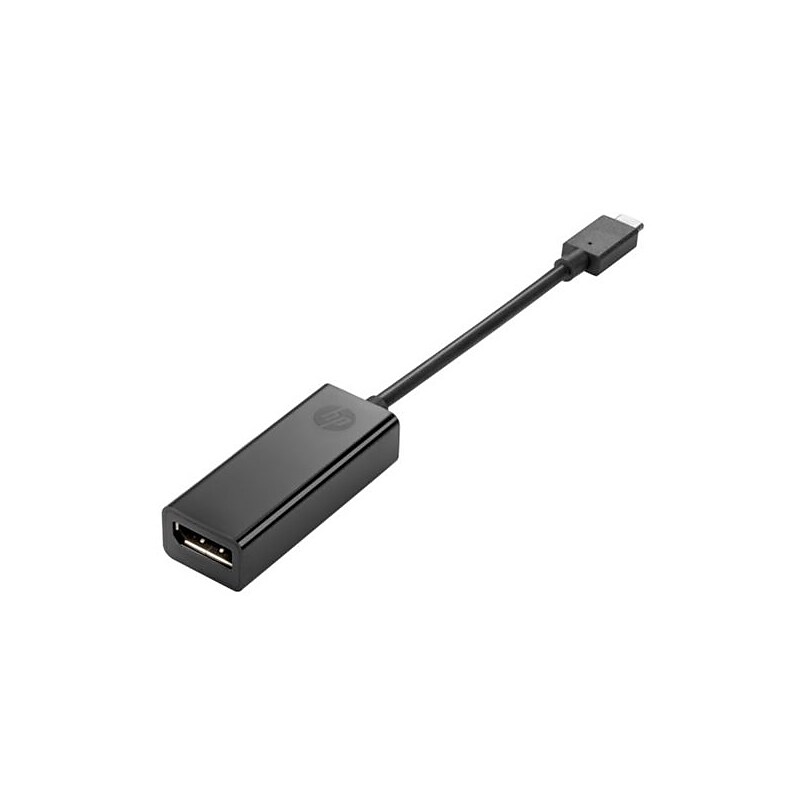 HP® N9K78UT#ABA USB-C To DisplayPort Adapter,  Black image 1