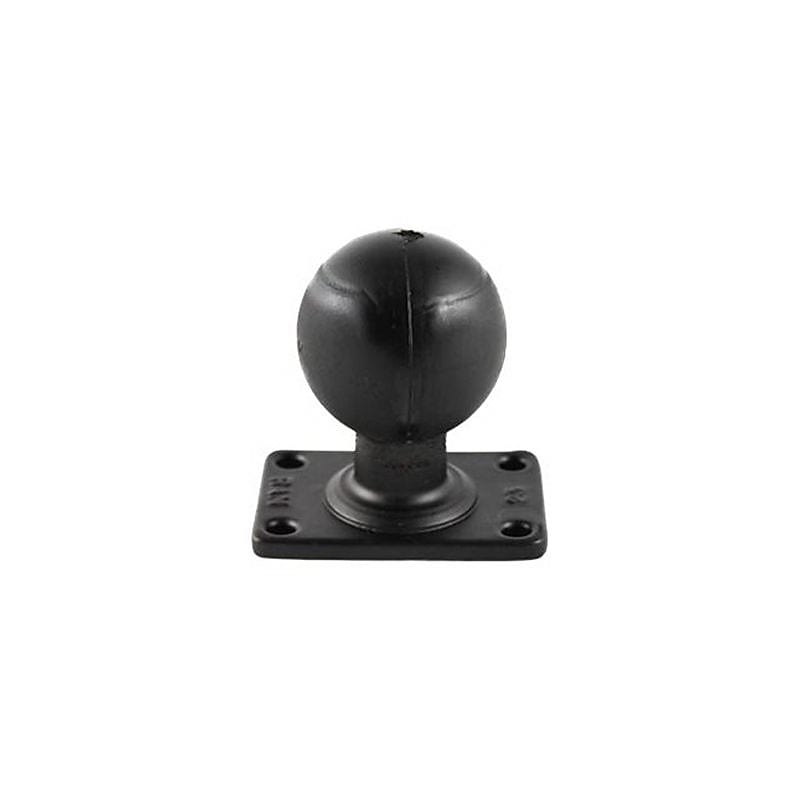 Zebra® MT4510 RAM Rectangular Base with 2 1/4" Rubber Ball image 1