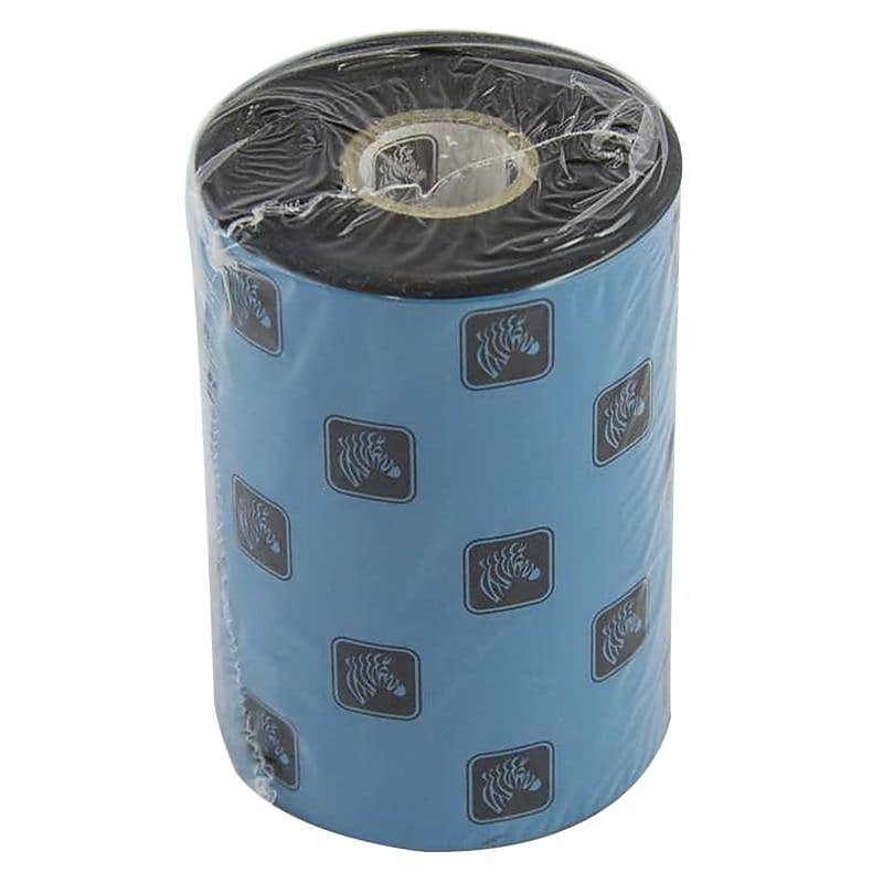 Zebra® 4.33" x 1476.38' Resin Ribbon, Black 6/Pack image 1