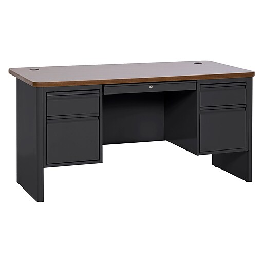 Shop Staples for 700 Series Teacher Desk 60Wx30Dx29.5H Double Pedestal