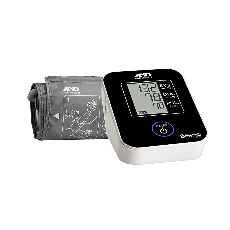 A&D Medical Wireless Bluetooth Upper Arm Blood Pressure Monitor (UA-651BLE) image 1