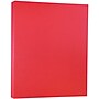 JAM Paper Metallic Colored Paper, 32 lbs., 8.5" x 11", Jupiter Red Stardream, 100 Sheets/Pack (173SD8511JU120)~#|#~m004638652_sc7