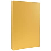 JAM Paper 80 lb. Paper, 8.5" x 14", Gold, 50 Sheets/Pack (17326988)