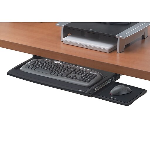 Fellowes Office Suites UnderDesk Keyboard Manager w/ Gel Rests Staples
