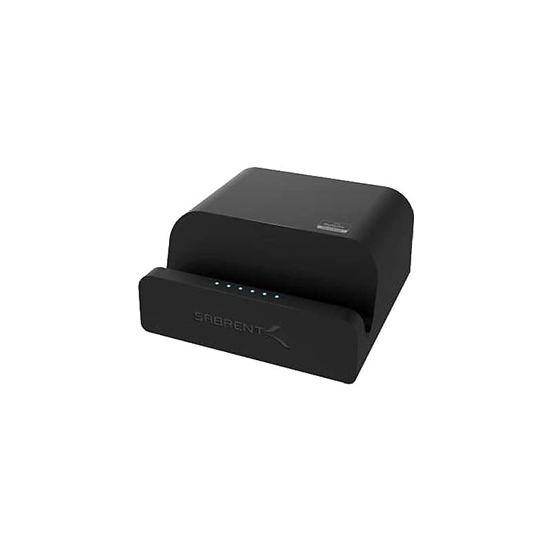 Sabrent™ USB 3.0 Universal Docking Station with Stand for Tablets and Laptops, Black (DS-RICA) image 1