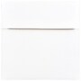 JAM Paper 6 x 6 Square Foil Lined Invitation Envelopes, White with Silver Foil, 25/Pack (3244688)~#|#~m004671941_sc7