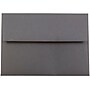 JAM Paper 4Bar A1 Invitation Envelopes, 3.625 x 5.125, Dark Grey, 25/Pack (36396431)~#|#~m004671963_sc7