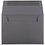 JAM Paper 4Bar A1 Invitation Envelopes, 3.625 x 5.125, Dark Grey, 25/Pack (36396431)~#|#~m004671964_sc7