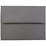 JAM Paper A2 Invitation Envelopes, 4.375 x 5.75, Dark Grey, 25/Pack (36396432)~#|#~m004671965_sc7