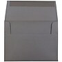JAM Paper A2 Invitation Envelopes, 4.375 x 5.75, Dark Grey, 25/Pack (36396432)~#|#~m004671966_sc7
