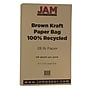 JAM Paper 8.5" x 14" Multipurpose Paper, 28 lbs., Brown Kraft Paper Bag, 50 Sheets/Pack (463117506)~#|#~m004672025_sc7