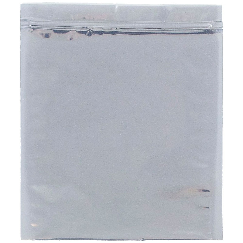 JAM Paper 10 x 13 Open End Plastic Catalog Foil Envelopes with Zip Closure, Clear, 25/Pack (3001013A58A4) image 1