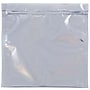 JAM Paper 6 x 6 Square Foil Plastic Invitation Envelopes with Zip Closure, Clear, 100/Pack (30066G4901B)~#|#~m004672192_sc7