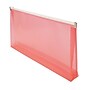 JAM Paper Expanding Wallet with Zipper Closure, 5" x 10", Red, 12/Pack (921Z1RE)~#|#~m004672404_sc7
