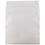 JAM Paper 6.5 x 6.5 Square Metallic Invitation Envelopes, Stardream Silver, Bulk 1000/Carton (GCST509B)~#|#~m004672426_sc7