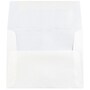 JAM Paper A2 Translucent Vellum Invitation Envelopes, 4.375 x 5.75, Platinum Silver, Bulk 250/Box (PACV616H)~#|#~m004672461_sc7