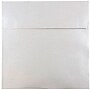 JAM Paper 8.5 x 8.5 Square Metallic Invitation Envelopes, Stardream Silver, Bulk 250/Box (V018318H)~#|#~m004672494_sc7