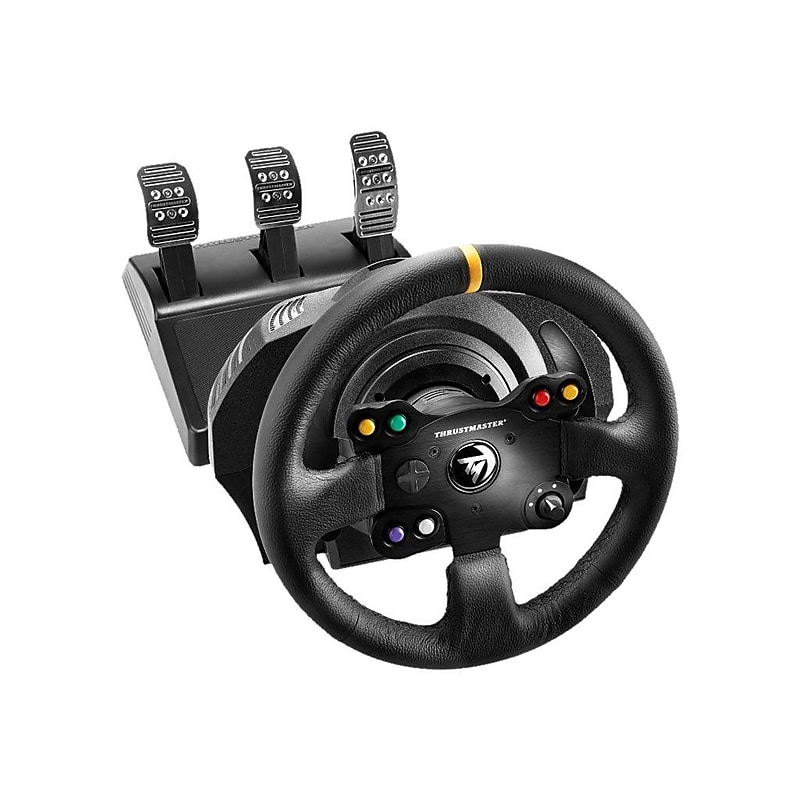 Thrustmaster® 4469021 TX Leather Edition Racing Wheel, Black image 1