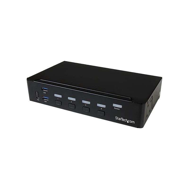 StarTech.com® SV431DPU3A2 4-Port DisplayPort Rack-Mount KVM Switch image 1