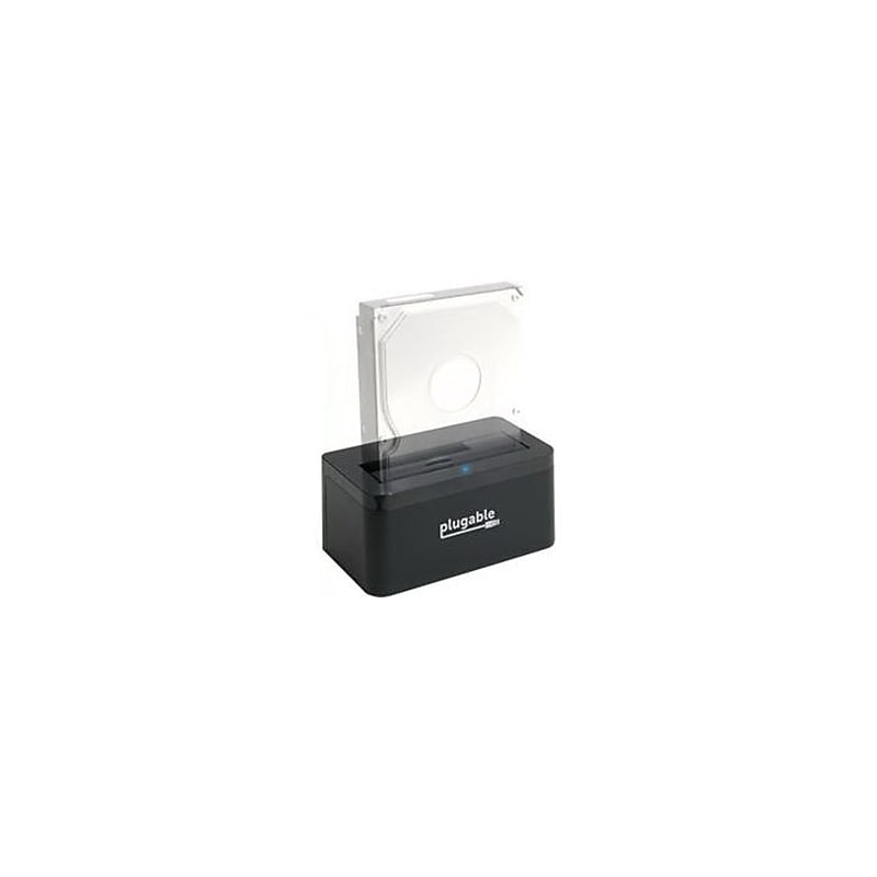 Plugable USB 3.1 Gen 2 SATA Vertical Hard Drive Dock (USBC-SATA-V) image 1