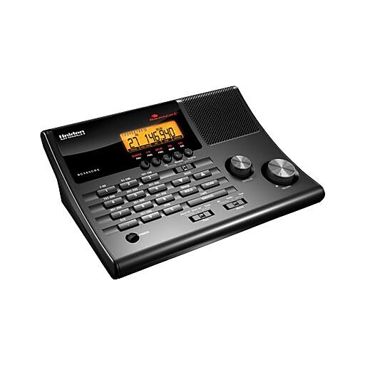 Uniden® BC365CRS Clock/FM Radio Scanner at Staples