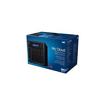 WD My Cloud EX4100 NAS Server 24 TB (WDBWZE0240KBK)